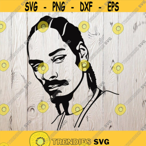 Snoop Dogg SVG Cutting Files 4 Rapper Digital Clip Art Calvin Broadus Portrait SVG Files for CricutHip Hop Rap Hip hop Cricut. Design 34