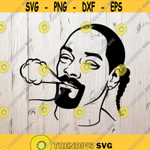 Snoop Dogg SVG Cutting Files 5 West Coast Digital Clip Art Calvin Broadus Portrait SVG Hip Hop svg Rap Cricut. Design 28