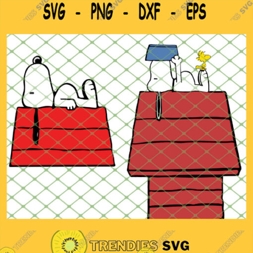 Snoopy House SVG PNG DXF EPS 1