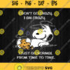 Snoopy I Dont Go Crazy I Am Crazy I Just Go Normal From Time To Time Svg Png