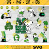 Snoopy Patricks Day Bundle Svg Snoopy Lucky Shamrock Svg St Patrick Day Svg Shamrock Snoopy Svg Snoopy Svg