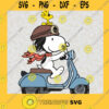 Snoopy Svg Cut File Peanuts Cartoon Character Svg File Adventure SVG Outdoor Layered Svg Motorcycle Cut File