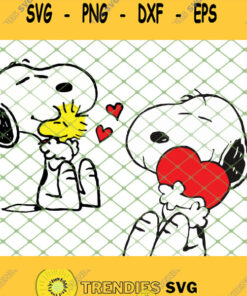 Snoopy Valentine Svg Png Dxf Eps 1 Svg Cut Files Svg Clipart Silhouette Svg Cricut Svg Files Dec