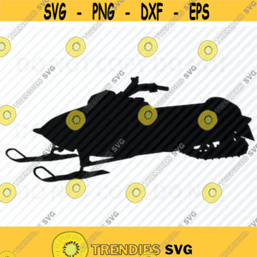 Snow Mobile SVG File For Cricut Snowmobile SVG Silhouette Clipart SVG Image Winter svg Eps Png Dxf Clip Art transportation svg Design 410