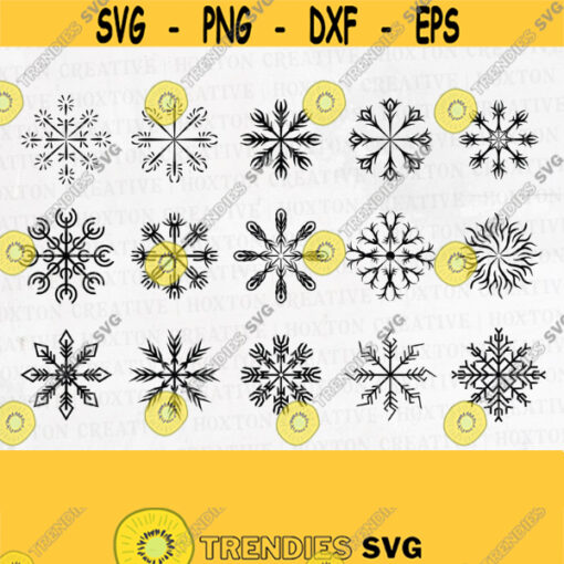 Snowflake Svg File Flake Winter Svg Christmas Svg Winter Svg Christmas Snowflake Svg Cutting FileDesign 109