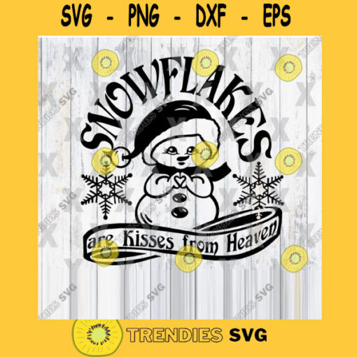 Snowflakes Heaven A Svg Dxf Eps Png Jpg Digital Download