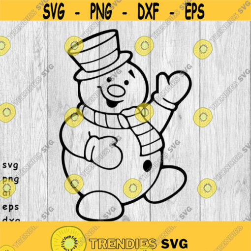 Snowman Christmas Snowman svg png ai eps dxf files for Decals Vinyl Decals Printing T shirts CNC Cricut other cut files Design 430