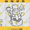 Snowman Christmas Snowman svg png ai eps dxf files for Decals Vinyl Decals Printing T shirts CNC Cricut other cut files Design 432