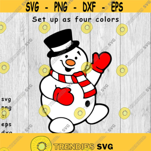 Snowman Christmas Snowman svg png ai eps dxf files for Decals Vinyl Decals Printing T shirts CNC Cricut other cut files Design 436