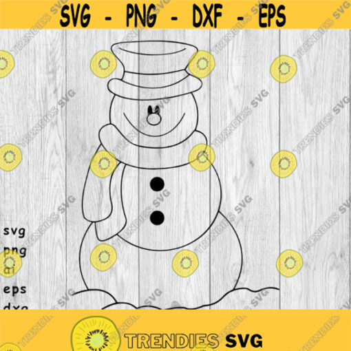 Snowman Christmas Snowman svg png ai eps dxf files for Decals Vinyl Decals Printing T shirts CNC Cricut other cut files Design 52