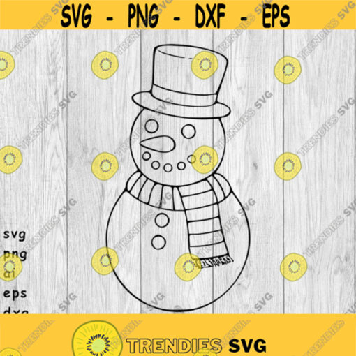 Snowman Christmas Snowman svg png ai eps dxf files for Decals Vinyl Decals Printing T shirts CNC Cricut other cut files Design 53