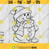 Snowman Christmas Snowman svg png ai eps dxf files for Decals Vinyl Decals Printing T shirts CNC Cricut other cut files Design 55