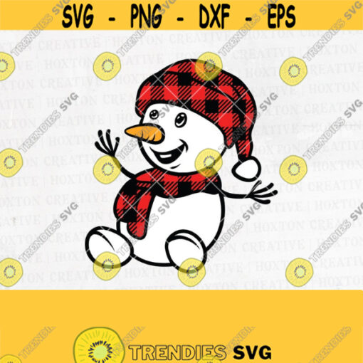 Snowman Svg File Christmas SVG Winter Svg Buffalo Plaid Svg Funny Christmas Svg Merry Christmas Svg Cutting FileDesign 350