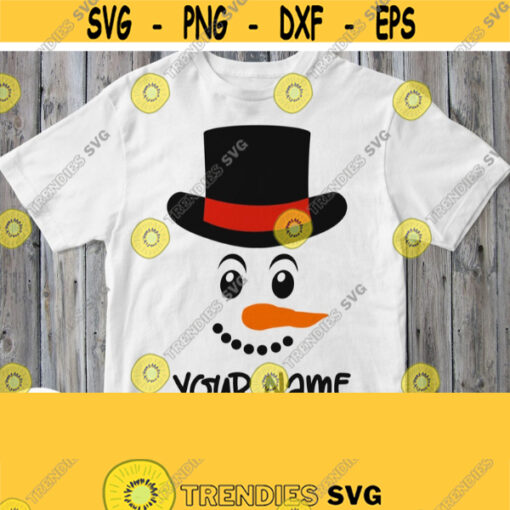 Snowman svg Snowman Face Svg Christmas Svg File Snowman Shirt Svg for Cricut Design Silhouette Cameo Downloads Clipart Iron on Image Png Design 881