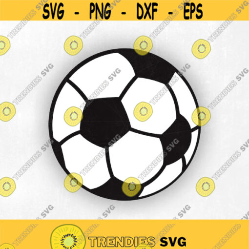 Soccer Ball svg soccer ball dxf eps png cut file soccer ball Cricut svg soccer ball Silhouette cut file Soccer ball clip art Design 212