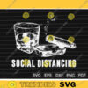 Social Distancing SVG PNG Custom File Printable File for Cricut Silhouette