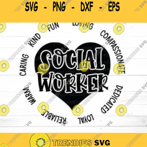Social Worker Svg Social Work Svg Cricut Svg designs Essential Worker Svg Svg Files For Cricut Sublimation Designs Downloads