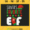 Socks Hat Santas Favorite Elf SVG PNG DXF EPS 1