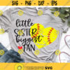Softball Sister Svg Little Sister Biggest Fan Svg Softball Svg Softball Sis Svg Cheer Game Day Shirt Svg Cut Files for Cricut Png Dxf Design 7098.jpg
