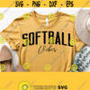 Softball Vibes Svg Softball Shirt Svg Softball Mom Svg Files for Cricut Cut Gameday Vibes Svg Game Day SvgPngEpsDxfPdf Vector Design 1202