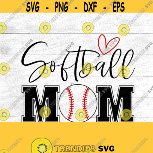 Softball mom SVG softball baseball mom of girls DIY SVG digital download cricut vinyl Design 148