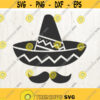 Sombrero SVG Mustache svg Cinco De Mayo SVG sombrero cinco de mayo clipart Mexican Hat Svg Sombrero and Hat svg Commercial Use Svg Design 29