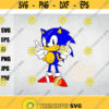 Sonic Hedgehog SVG Sonic Hedgehog Sonic SVGsvg for cricutcut files silhouette Cricut instant download files digital Layered SVG Design 44
