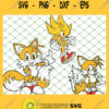 Sonic Tails SVG PNG DXF EPS 1