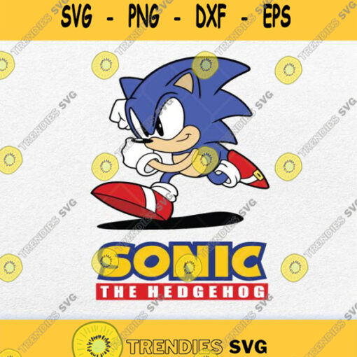 Sonic The Hedgehog Svg Png