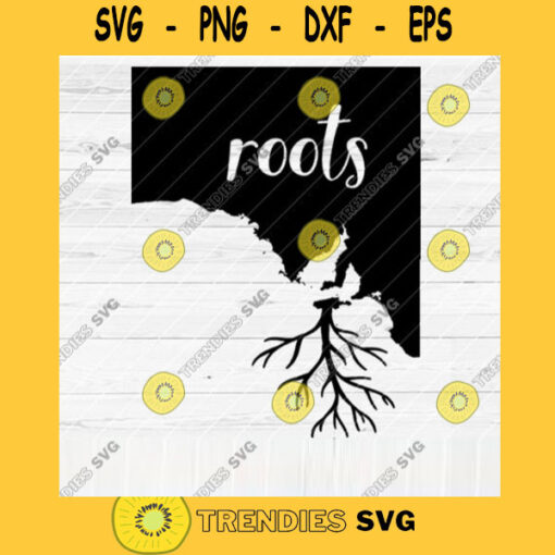 South Australia Roots SVG Home Native Map Vector SVG Design for Cutting Machine Cut Files for Cricut Silhouette Png Pdf Eps Dxf SVG