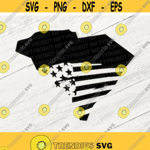 South Carolina SVG Files Digital Download South Carolina Flag SVG SVG File for Cricut Distressed Flag svg South Carolina Cut File