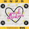 Special Education Team svg png jpeg dxf cutting file Commercial Use SVG Back to School Teacher Appreciation Faculty 242