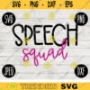 Speech Squad svg png jpeg dxf cutting file Commercial Use SVG Back to School Teacher Appreciation Faculty Special Education 1046