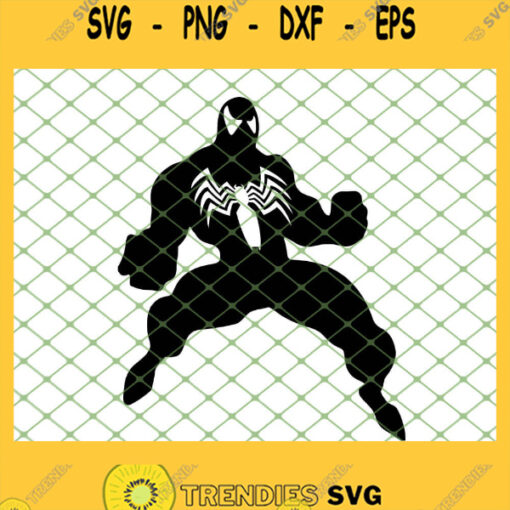 Spider Man Venom SVG PNG DXF EPS 1