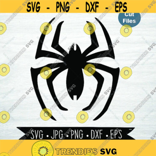 Spider SVG eps dxg png jpg Digital Download Spider svg Spider Vector Spider Clipart SVG cut file for Cricut and Silhouette Design 1848
