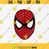 Spiderman SVG Spiderman Face Svg Spiderman mask Instant Download SVG FILES Design 110