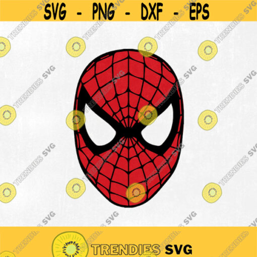 Spiderman SVG Spiderman Face Svg Spiderman mask Instant Download SVG FILES Design 110