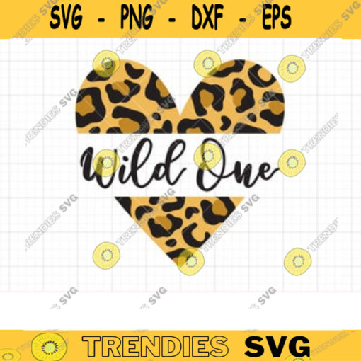 Split Leopard Print Heart SVG Valentine Wild One Leopard Pattern Heart with Split Frame Animal Print Heart Shape Svg Dxf Cut Files Cricut copy