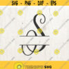 Split Monogram SVG Letter S SVG Monogram Letters SVG Split Letter Svg Monogram svg Split Monogram Svg Letter Svg Design 91
