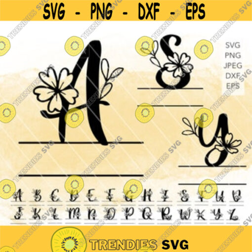 Split Monogram Svg Files For Cricut Monogram Font Svg Monogram Cricut Svg Split Monogram Alphabet Svg Customizable Monogram Svg .jpg