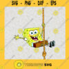Spongebob Swings the Rope SVG Disney Cartoon Characters Digital Files Cut Files For Cricut Instant Download Vector Download Print Files