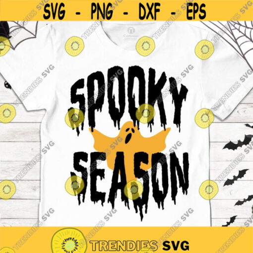 Spooky Season SVG Halloween SVG Halloween SVG Kids halloween shirt svg