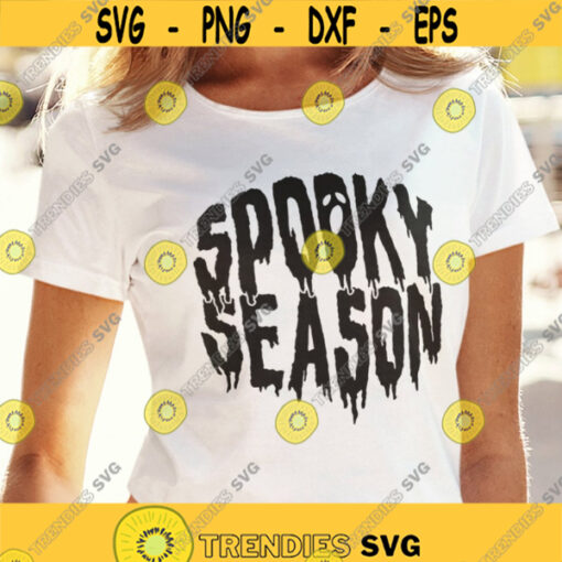 Spooky Season SVG Spooky SVG Halloween SVG Halloween shirt svg Fall svg