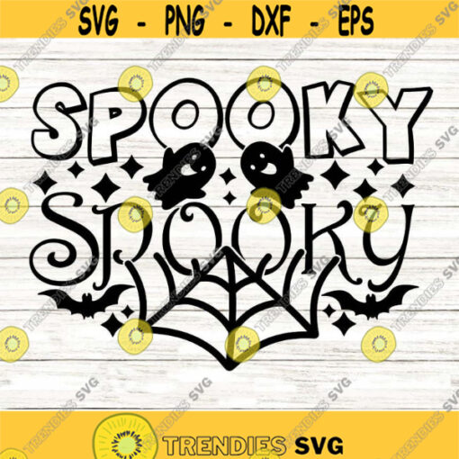 Spooky Svg Halloween Svg Ghost Svg Spooky Halloween Svg Spooky Vibes Svg Ghoul Svg slhouette cricut cut files svg dxf eps png. .jpg