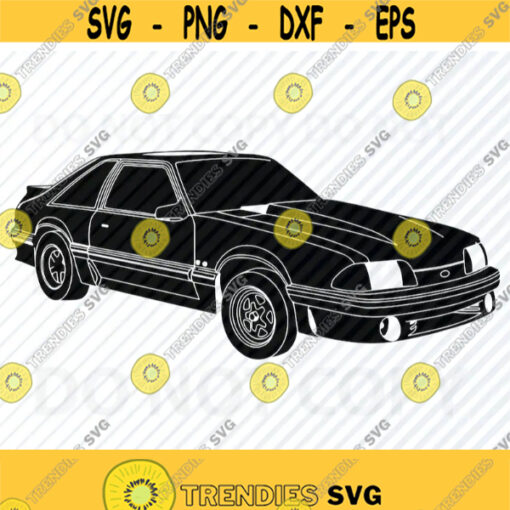 Sports Cars SVG Files Vector Images Silhouette Car Clipart Hot Rod Files SVG Image For Cricut Stencil vinyl file Eps Png Dxf Classic car Design 693