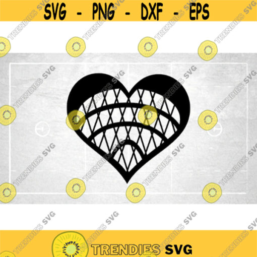 Sports Clipart LoveHeart Shaped Lacrosse Stick Net for Players Teams Coaches Parents Moms Dads Schools Digital Download SVG PNG Design 553