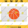 Sports Clipart Simple Easy Orange Basketball for Players Teams Moms Dads Parents Coaches Any Fans Digital Download SVG PNG Design 414