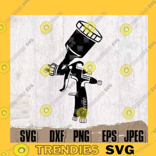 Spray Gun Digital Downloads Painting svg Spray svg Spray Painting svg Paint svg Painting Auto Svg Spray Gun Stencil Painter Tools copy