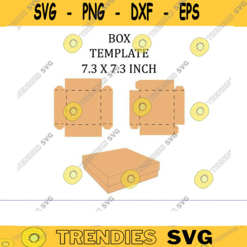 Square Box Template Box Template svg gift box template box template square gift box template box templates packaging box copy