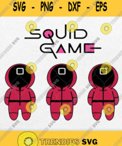 Squid Game Korean Drama Svg Png